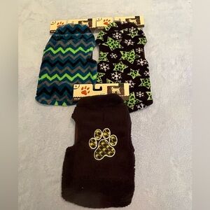 Bundle Of 3 Dog Sweaters Size M NWT